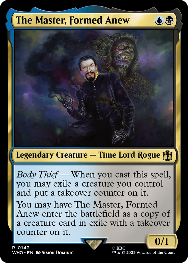 The Master, Formed Anew [Doctor Who] | Gate City Games LLC
