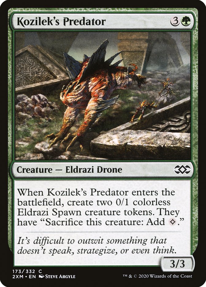Kozilek's Predator [Double Masters] | Gate City Games LLC