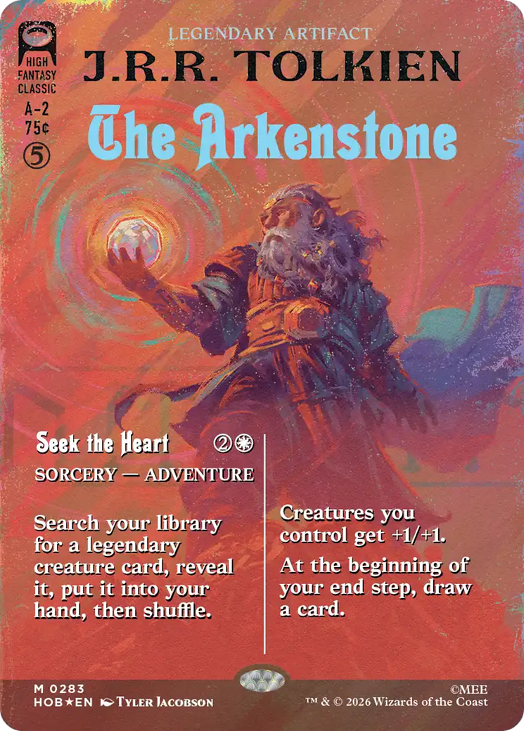 The Arkenstone (Borderless) (Surge Foil) [The Hobbit] | Gate City Games LLC