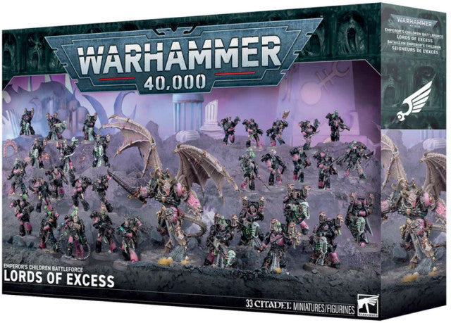 Warhammer 40k: Emperor's Children Battleforce: Lords of Excess | Gate City Games LLC