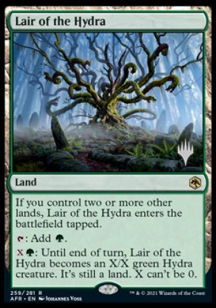 Lair of the Hydra (Promo Pack) [Dungeons & Dragons: Adventures in the Forgotten Realms Promos] | Gate City Games LLC