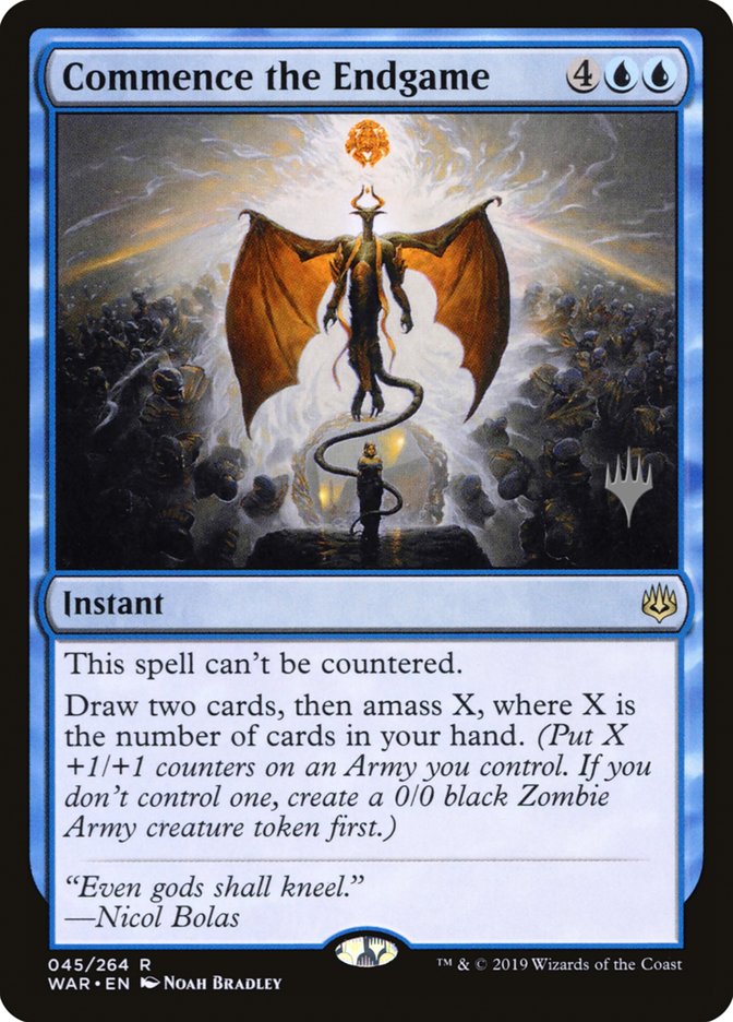 Commence the Endgame (Promo Pack) [War of the Spark Promos] | Gate City Games LLC