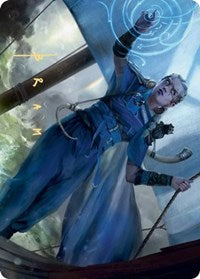 Inga Rune-Eyes Art Card (Gold-Stamped Signature) [Kaldheim Art Series] | Gate City Games LLC