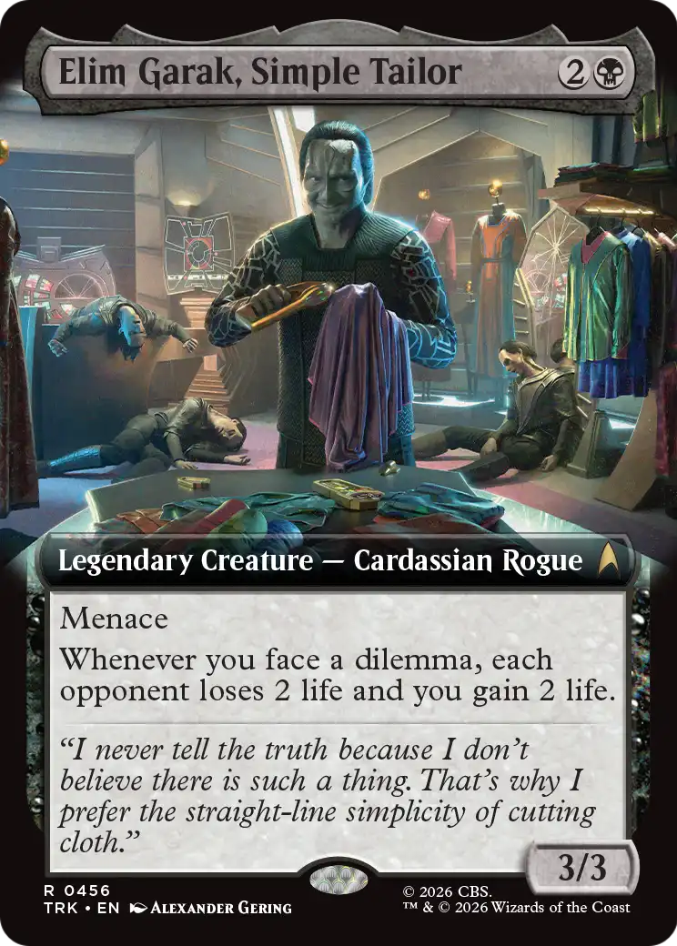 Elim Garak, Simple Tailor (Extended Art) [Star Trek] | Gate City Games LLC