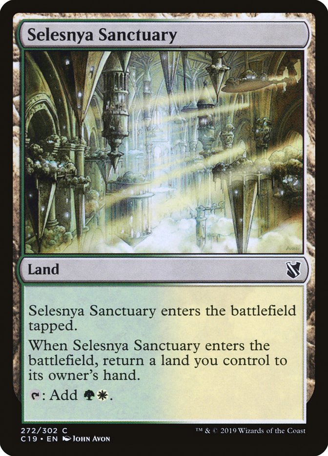 Selesnya Sanctuary [Commander 2019] | Gate City Games LLC