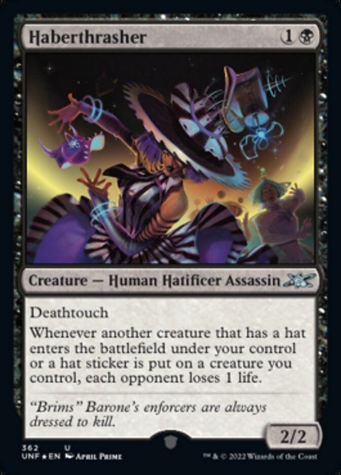 Haberthrasher (Galaxy Foil) [Unfinity] | Gate City Games LLC