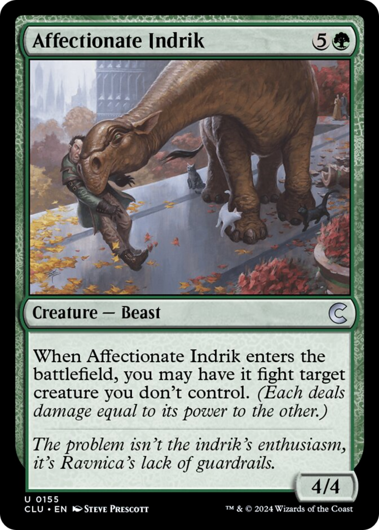 Affectionate Indrik [Ravnica: Clue Edition] | Gate City Games LLC