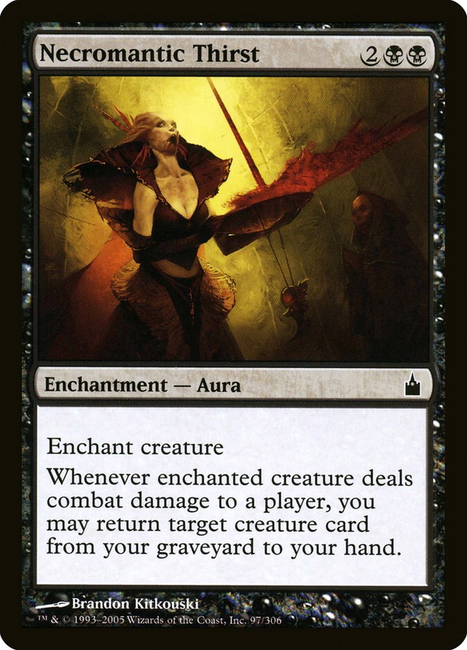 Necromantic Thirst [Ravnica: City of Guilds] | Gate City Games LLC