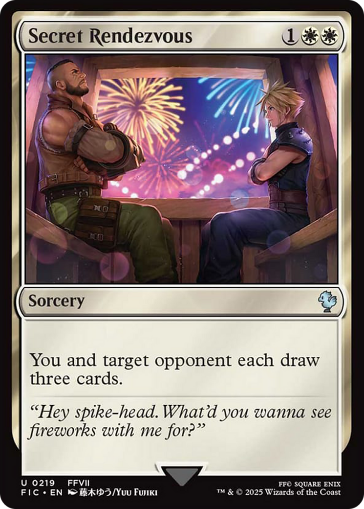 Secret Rendezvous (0219) [FINAL FANTASY Commander] | Gate City Games LLC