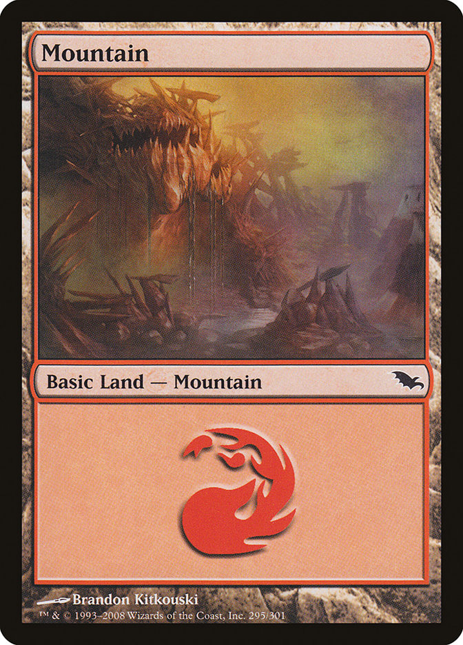 Mountain (295) [Shadowmoor] | Gate City Games LLC