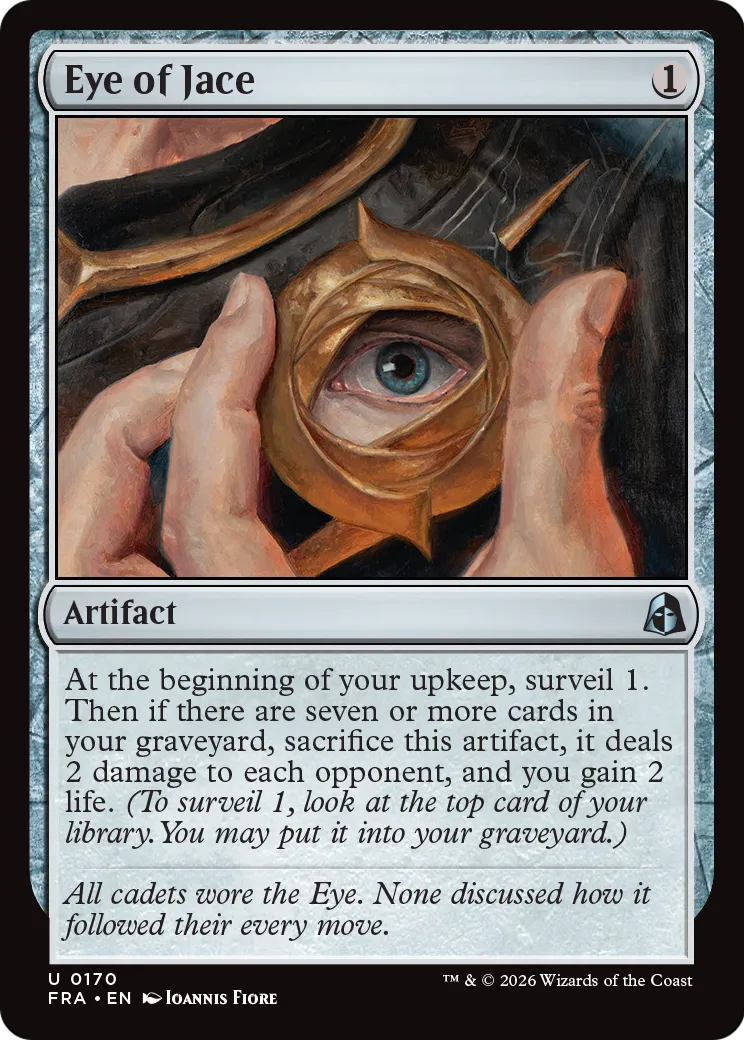 Eye of Jace [Reality Fracture] | Gate City Games LLC
