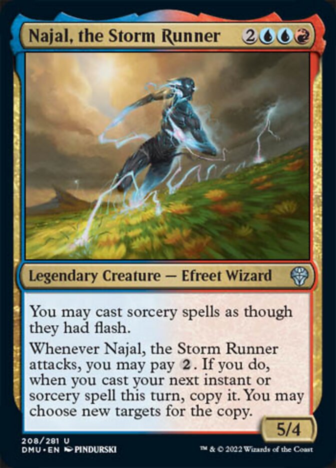 Najal, the Storm Runner [Dominaria United] | Gate City Games LLC