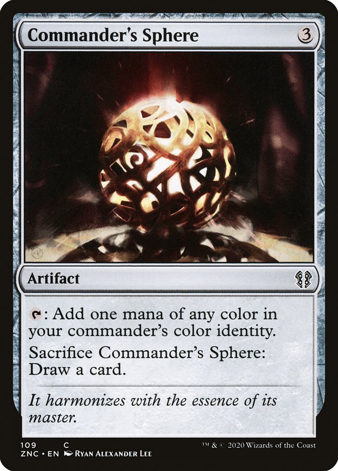 Commander's Sphere [Zendikar Rising Commander] | Gate City Games LLC