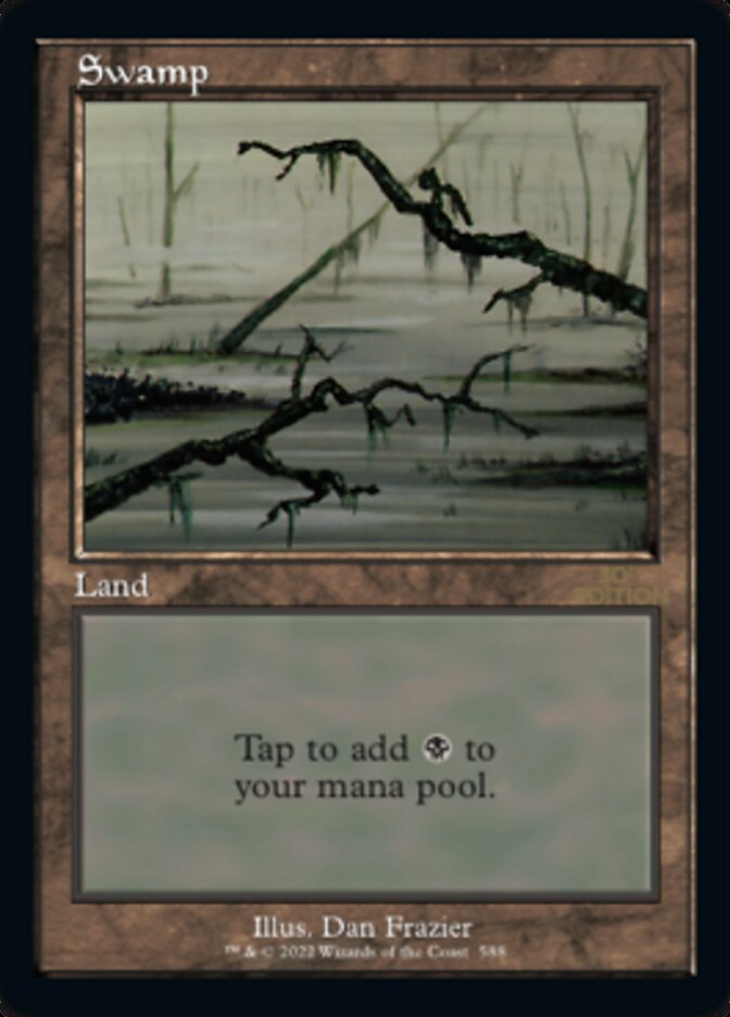 Swamp (Retro) (588) [30th Anniversary Edition] | Gate City Games LLC