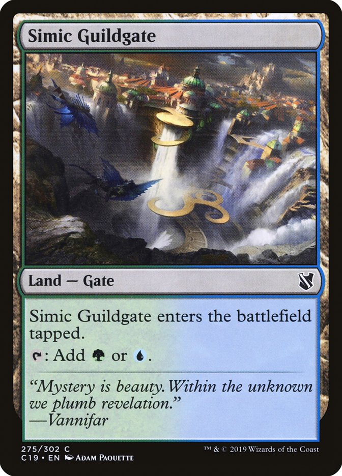 Simic Guildgate [Commander 2019] | Gate City Games LLC