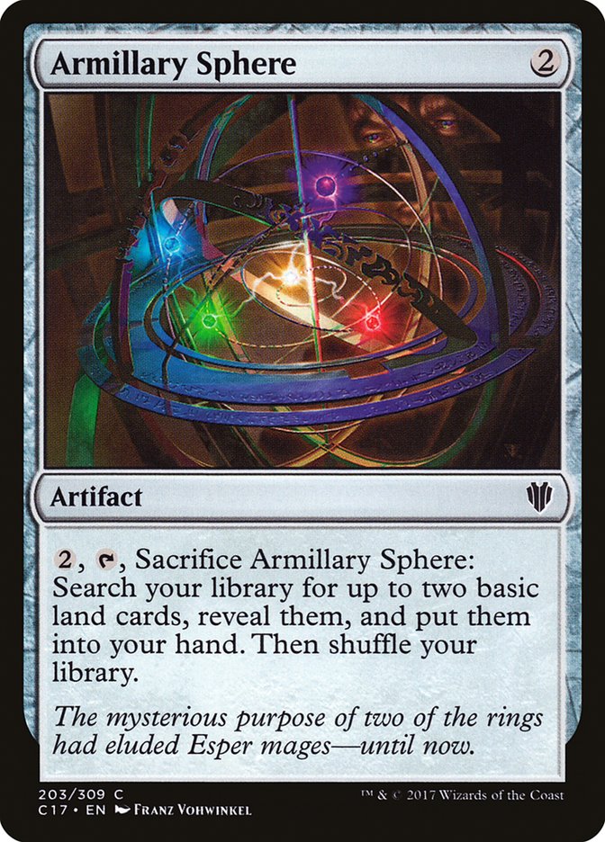 Armillary Sphere [Commander 2017] | Gate City Games LLC