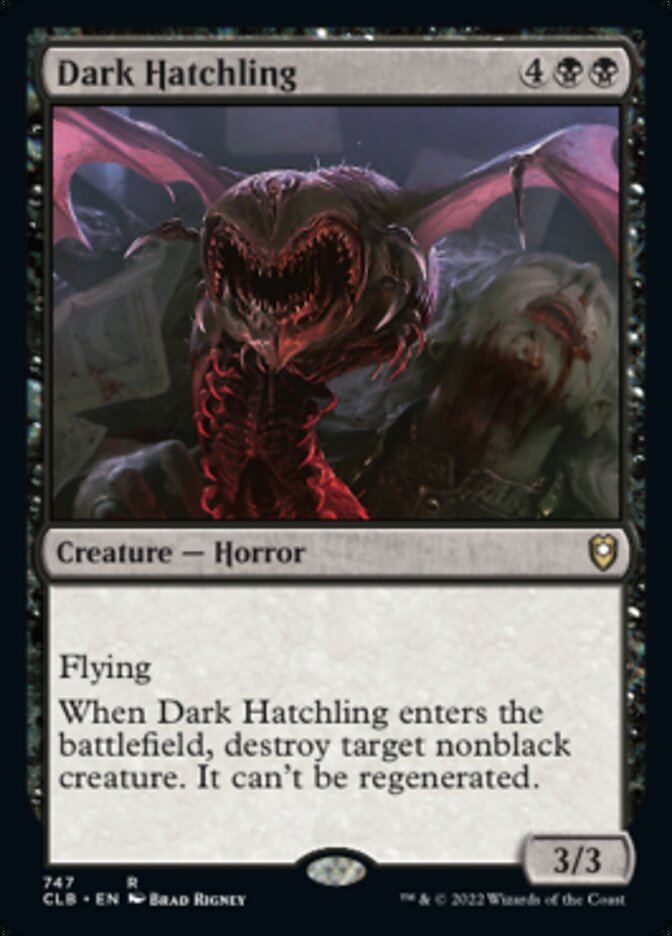 Dark Hatchling [Commander Legends: Battle for Baldur's Gate] | Gate City Games LLC