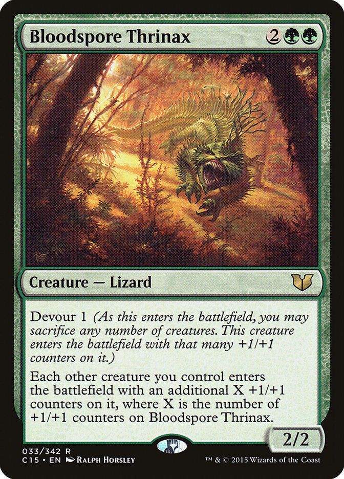 Bloodspore Thrinax [Commander 2015] | Gate City Games LLC