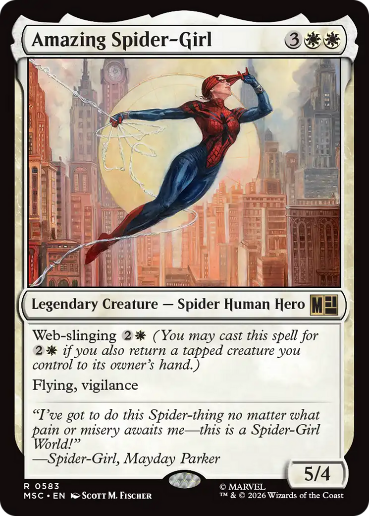 Amazing Spider-Girl [Marvel Super Heroes Commander] | Gate City Games LLC