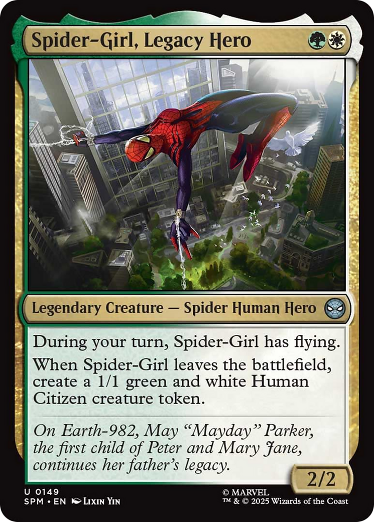 Spider-Girl, Legacy Hero [Marvel's Spider-Man] | Gate City Games LLC