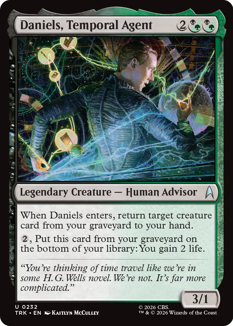 Daniels, Temporal Agent [Star Trek] | Gate City Games LLC