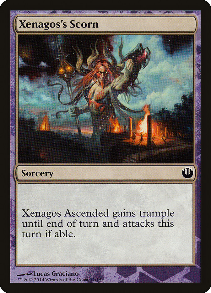 Xenagos's Scorn [Journey into Nyx Defeat a God] | Gate City Games LLC