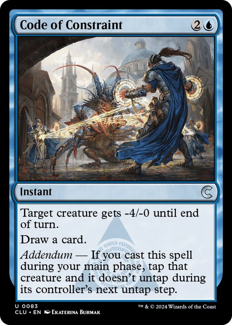 Code of Constraint [Ravnica: Clue Edition] | Gate City Games LLC