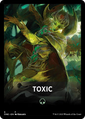 Toxic Theme Card [Phyrexia: All Will Be One Tokens] | Gate City Games LLC