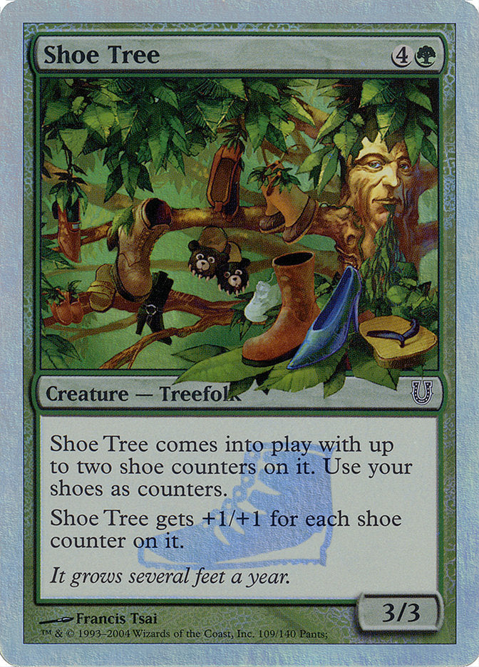 Shoe Tree (Alternate Foil) [Unhinged] | Gate City Games LLC