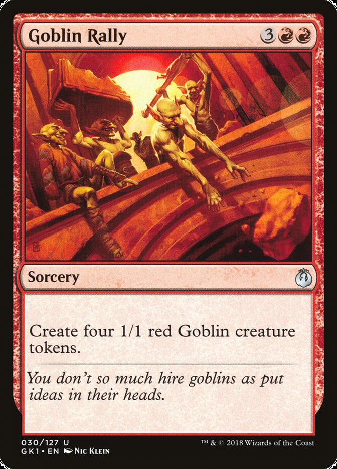 Goblin Rally [Guilds of Ravnica Guild Kit] | Gate City Games LLC