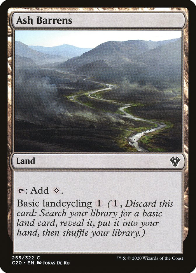 Ash Barrens [Commander 2020] | Gate City Games LLC