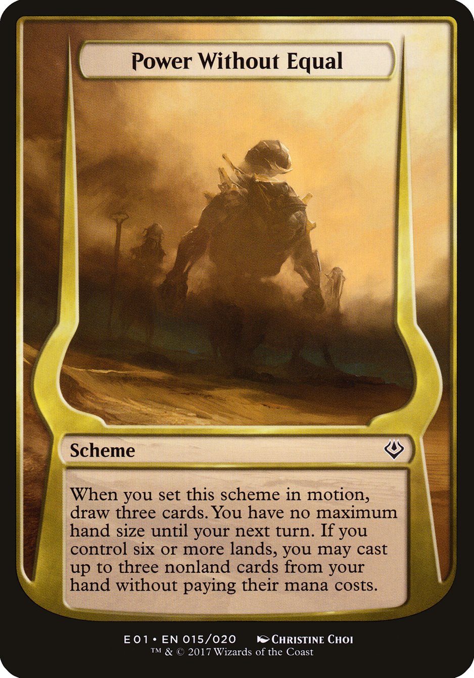 Power Without Equal (Schemes) [Archenemy: Nicol Bolas Schemes] | Gate City Games LLC