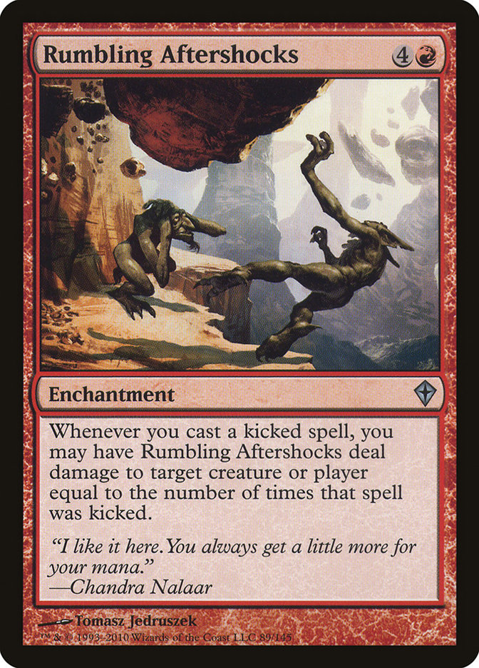 Rumbling Aftershocks [Worldwake] | Gate City Games LLC