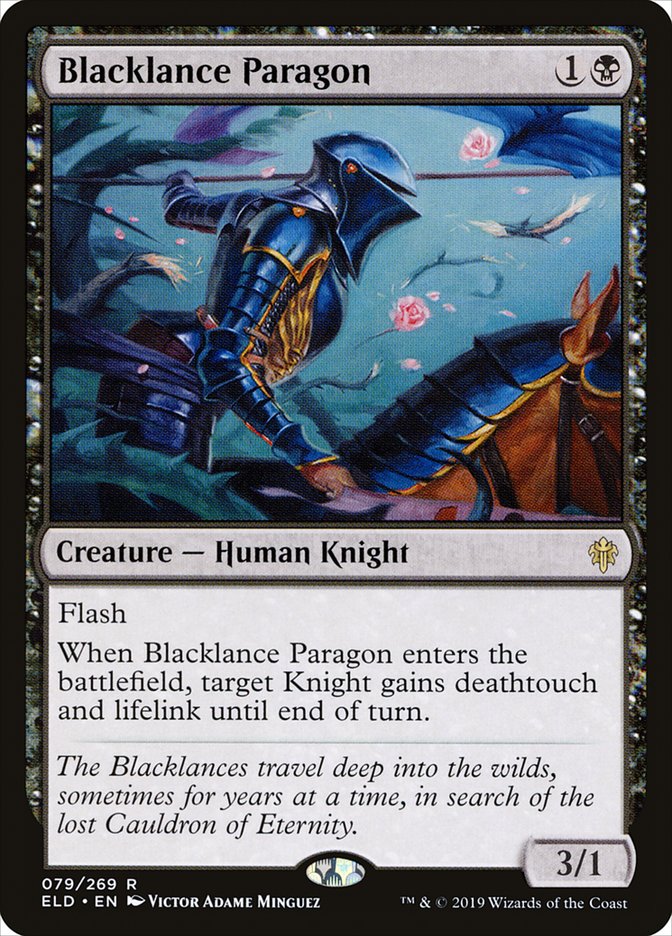 Blacklance Paragon [Throne of Eldraine] | Gate City Games LLC