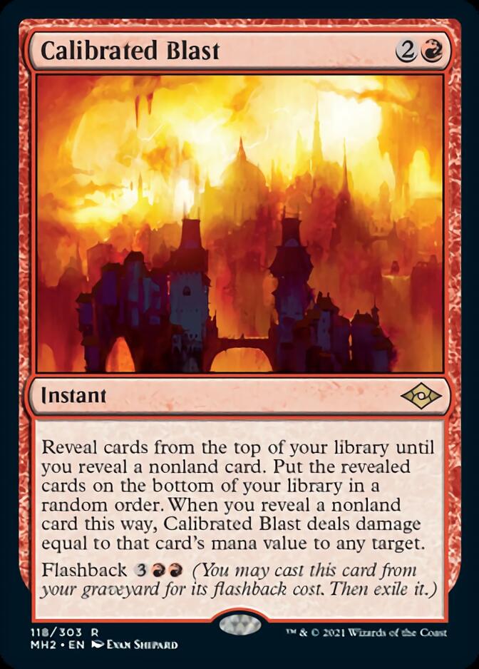 Calibrated Blast [Modern Horizons 2] | Gate City Games LLC