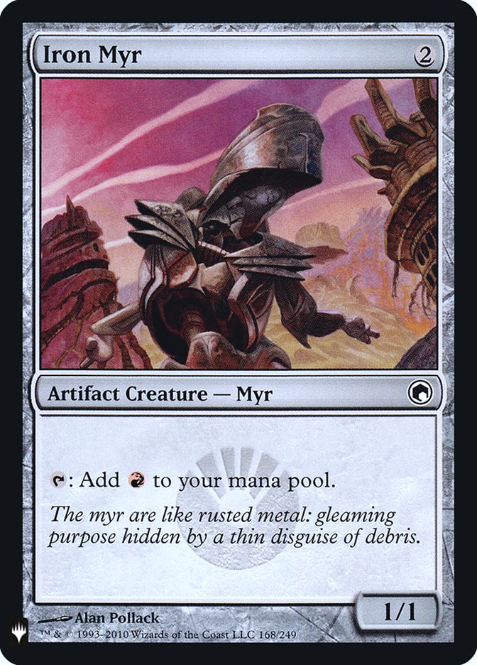 Iron Myr [Mystery Booster] | Gate City Games LLC