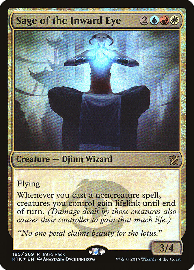 Sage of the Inward Eye (Intro Pack) [Khans of Tarkir Promos] | Gate City Games LLC