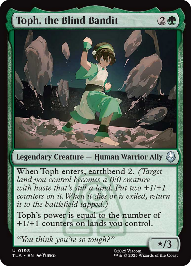 Toph, the Blind Bandit [Avatar: The Last Airbender] | Gate City Games LLC