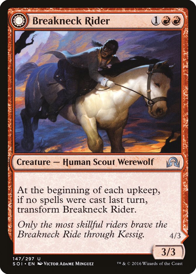 Breakneck Rider // Neck Breaker [Shadows over Innistrad] | Gate City Games LLC