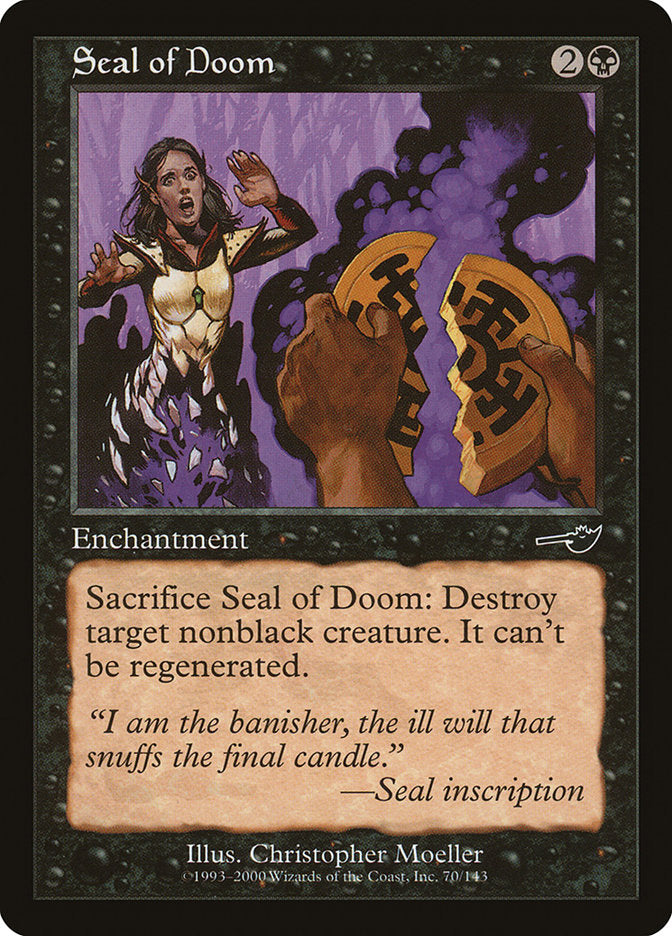 Seal of Doom [Nemesis] | Gate City Games LLC