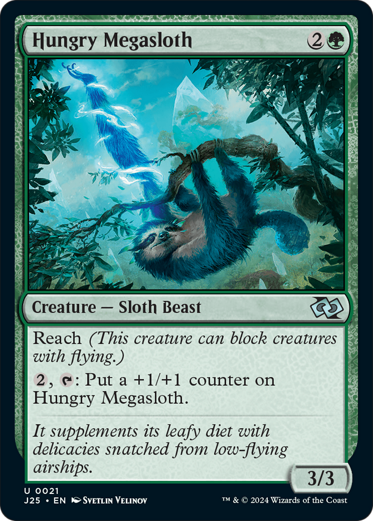 Hungry Megasloth [Foundations Jumpstart] | Gate City Games LLC