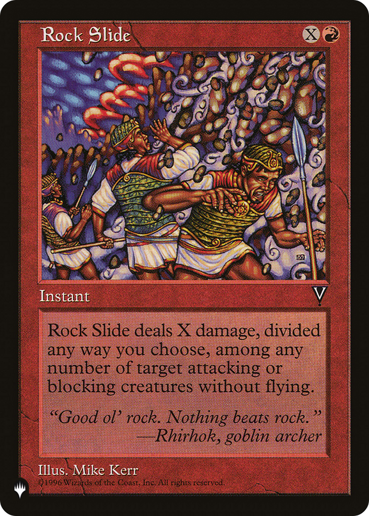 Rock Slide [The List] | Gate City Games LLC