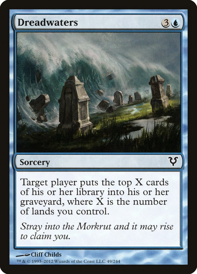 Dreadwaters [Avacyn Restored] | Gate City Games LLC