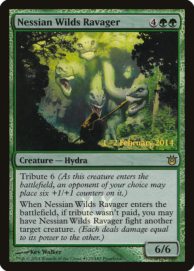 Nessian Wilds Ravager [Born of the Gods Prerelease Promos] | Gate City Games LLC