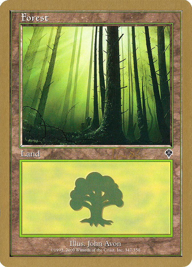 Forest (jt347) (Jan Tomcani) [World Championship Decks 2001] | Gate City Games LLC