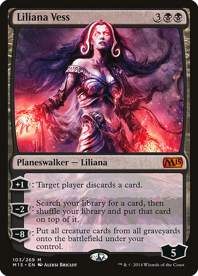 Liliana Vess [Magic 2015] | Gate City Games LLC