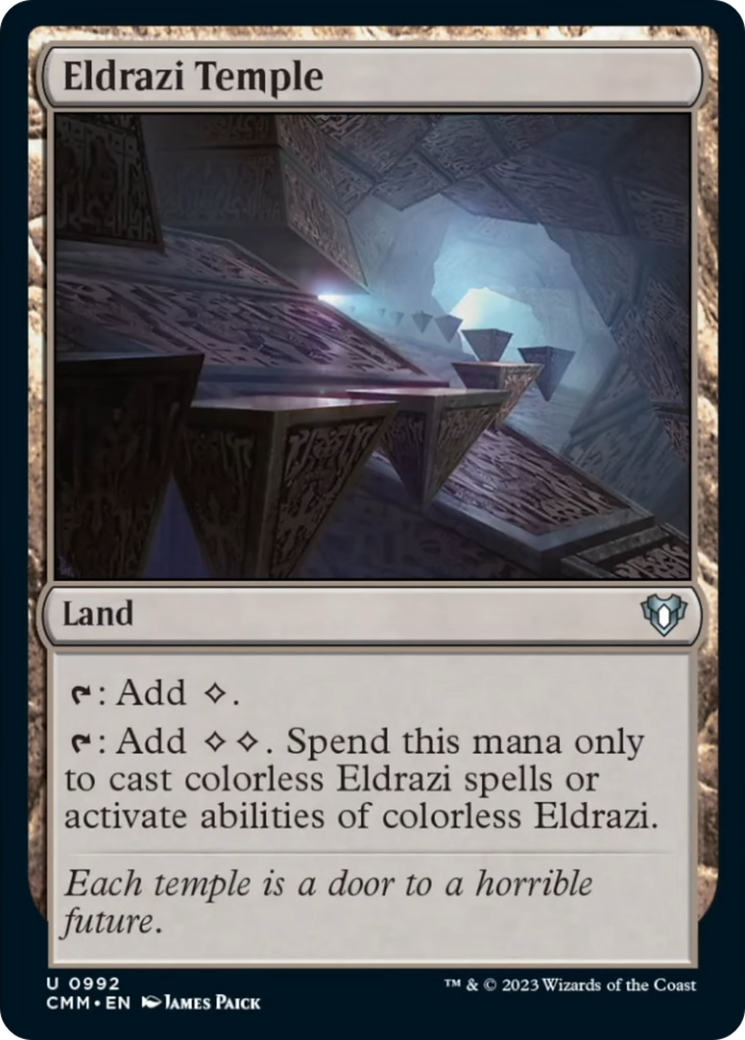 Eldrazi Temple [Commander Masters] | Gate City Games LLC