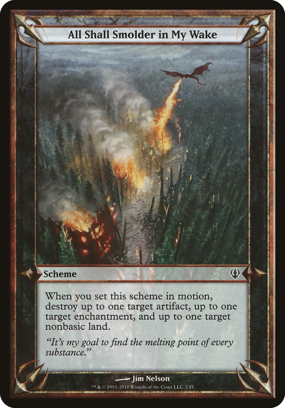 All Shall Smolder in My Wake (Schemes) [Archenemy Schemes] | Gate City Games LLC