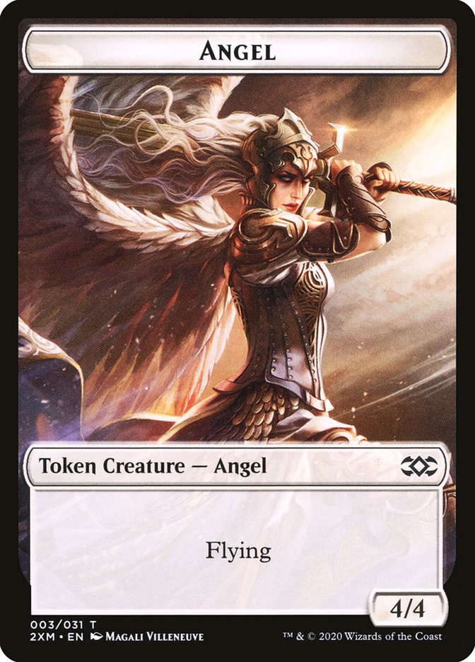 Angel Token [Double Masters Tokens] | Gate City Games LLC