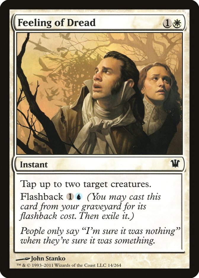 Feeling of Dread [Innistrad] | Gate City Games LLC